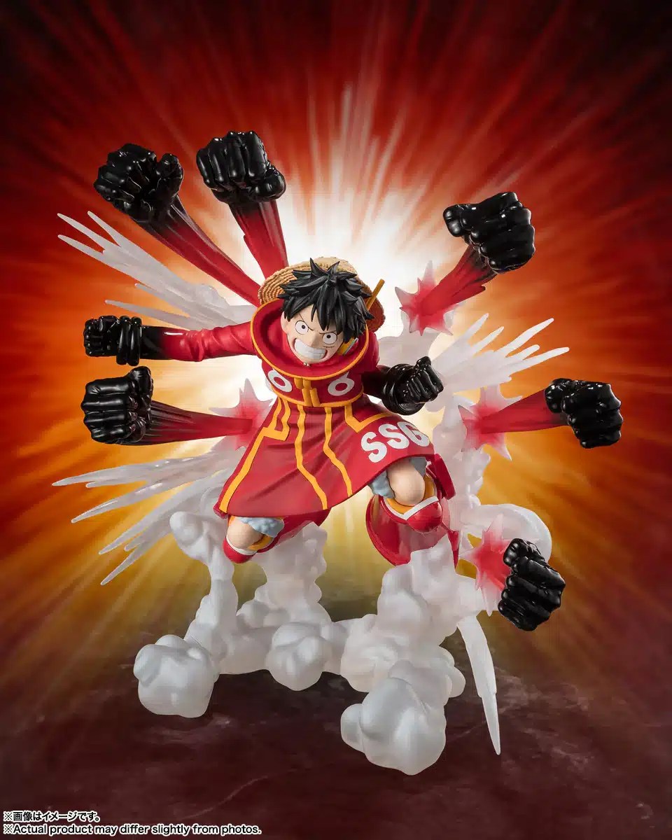 Figuarts Zero One Piece Luffy Hawk Gatling