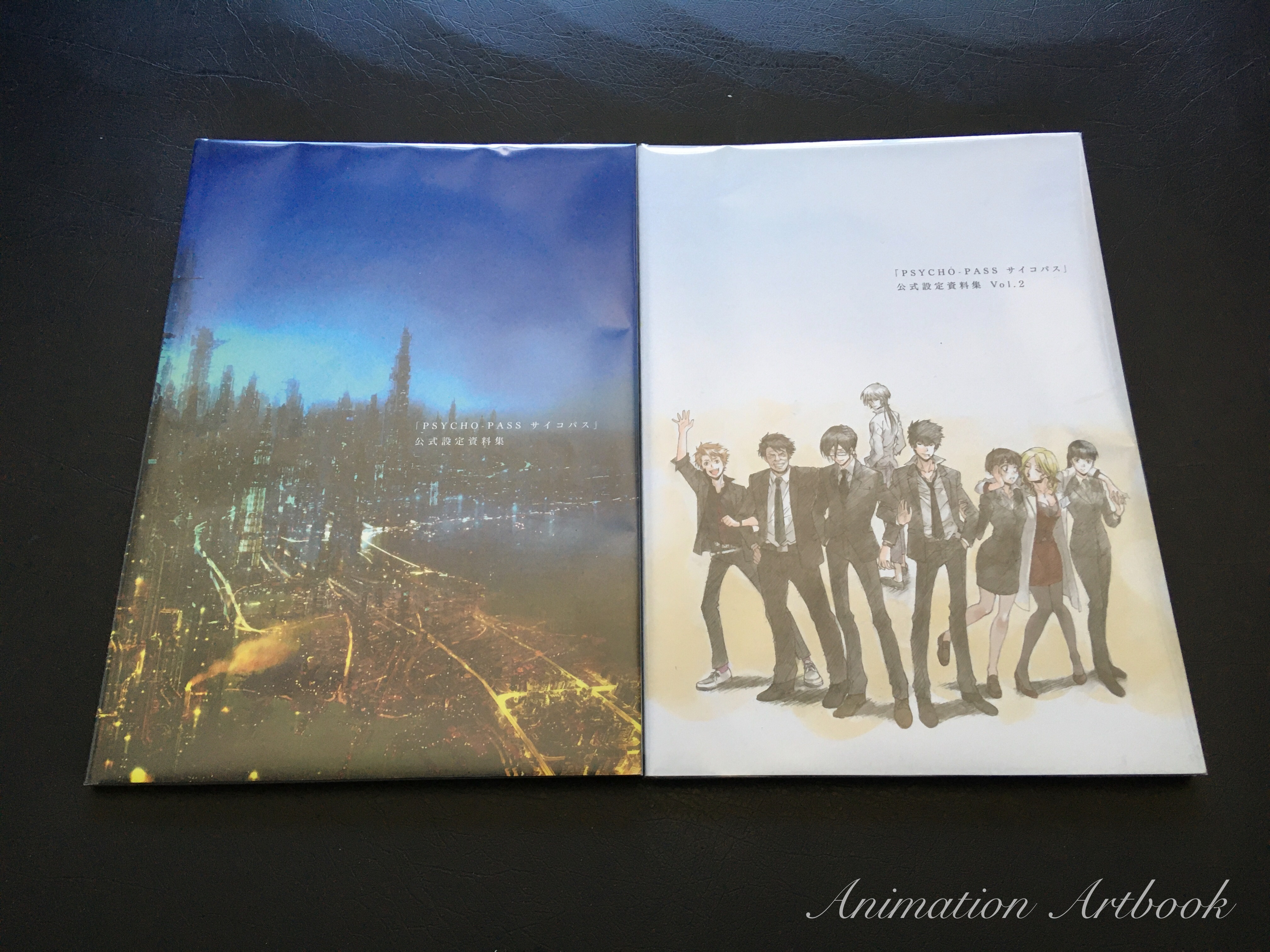 PSYCHO-PASS』Official Artbook vol.1 & 2 – Animation Artook