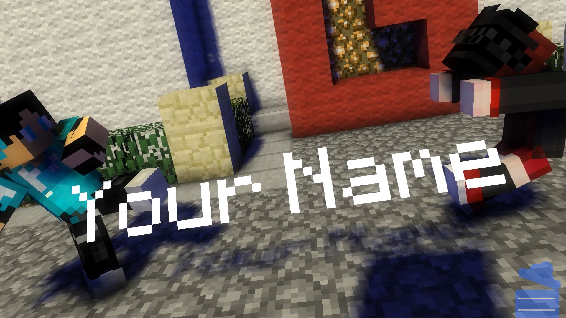 Free Minecraft Intro Template 33 Animation Cloud
