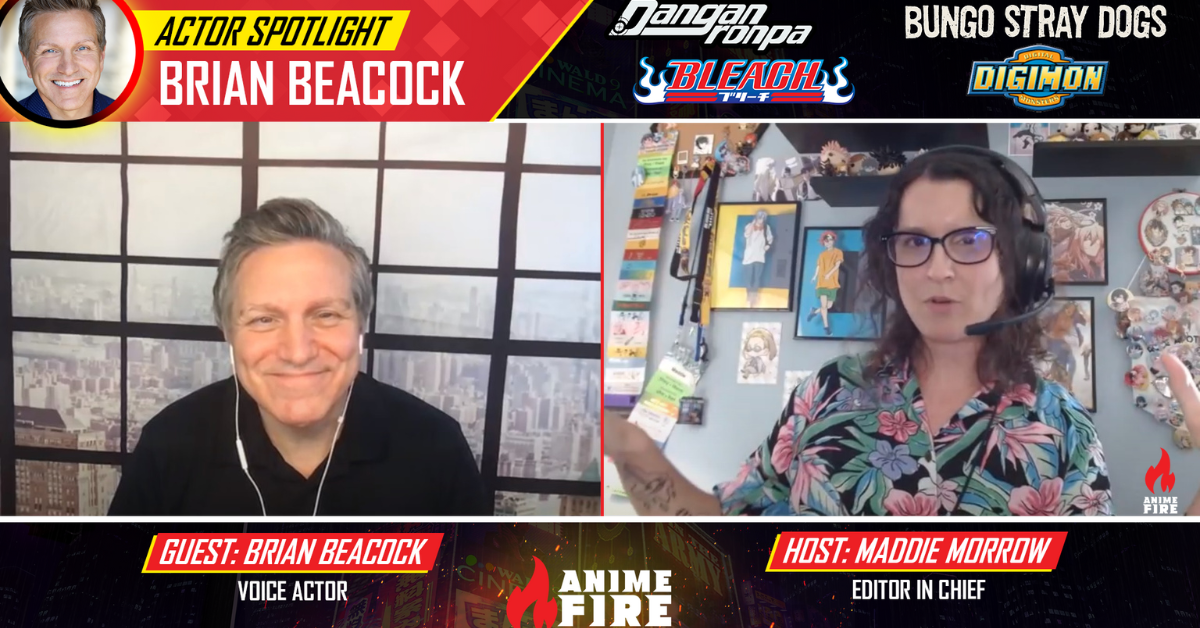 Actor Spotlight: Bungo Stray Dogs with Brian Beacock
