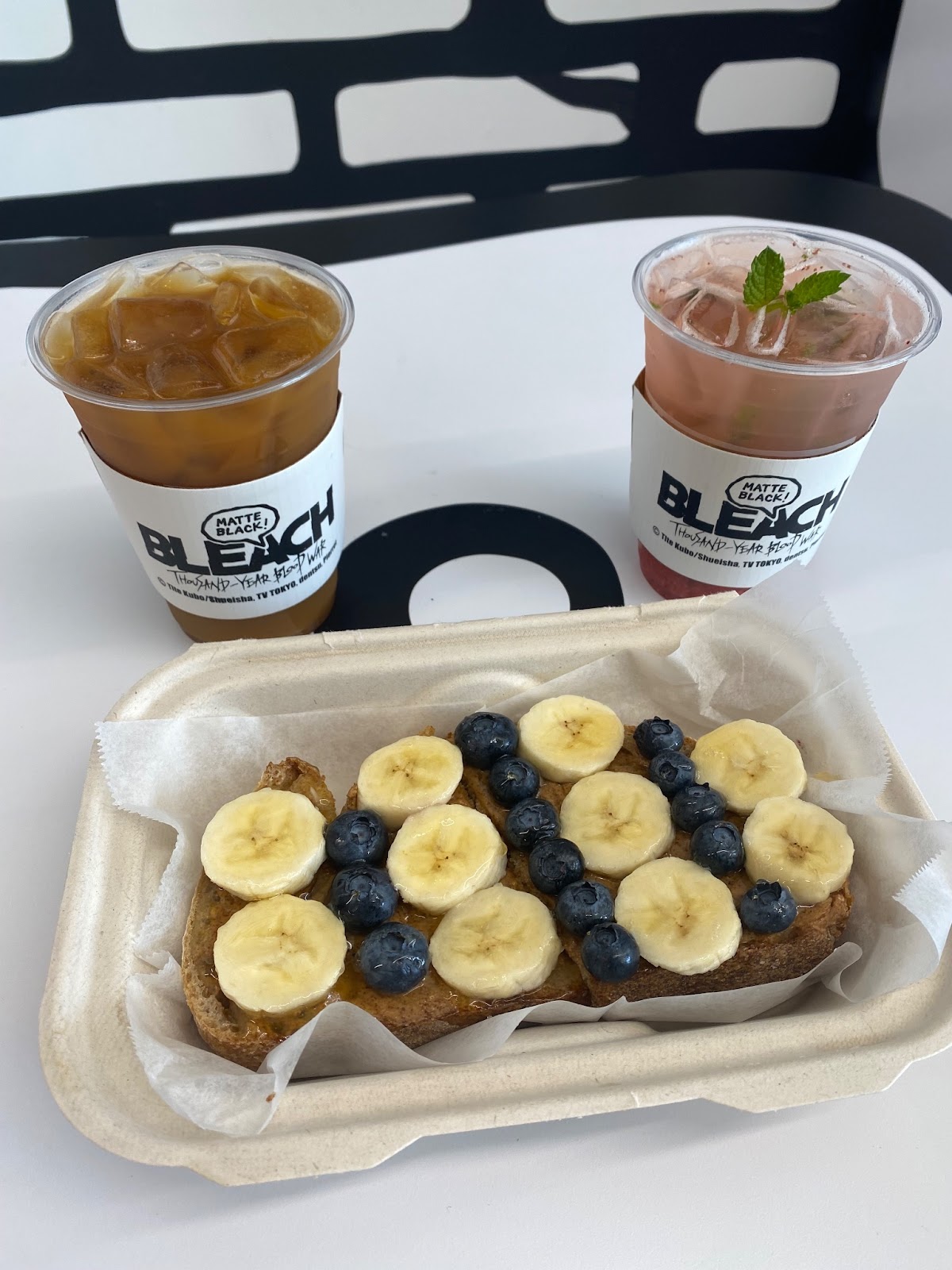 matte black bleach collab - food
