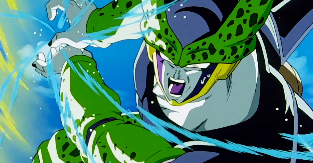 cell in dragon ball z voiced by dameon clarke