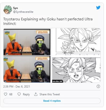 Analyzing ultra instinct and ultra ego from toyotarou's pov