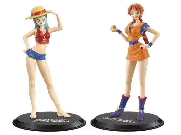 Dragon Ball Z x One Piece DX Assembled Figure Set de 4