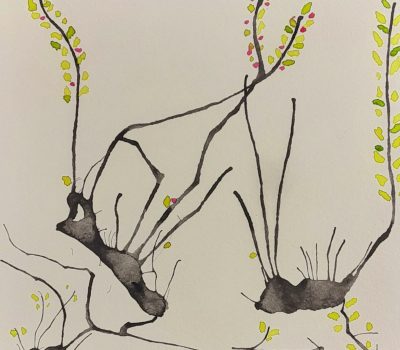 Watercolor on paper
6 x 6 inches
2021