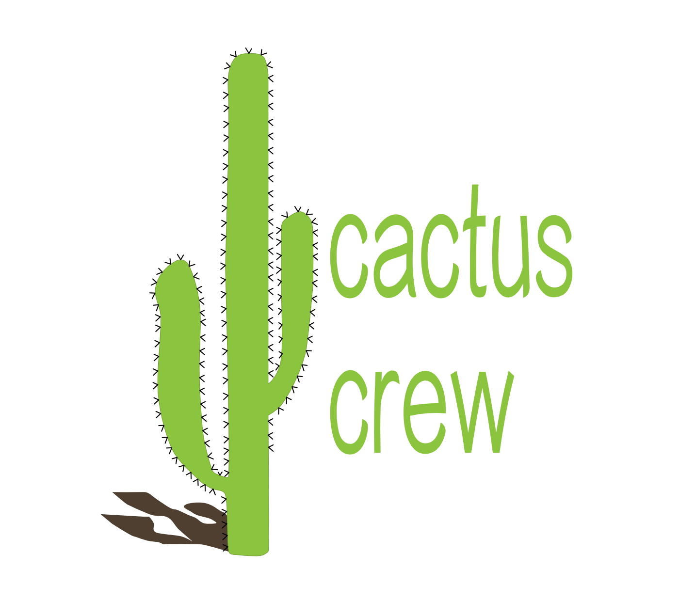 cactus crew plant illustration by anique myles