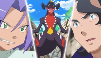 the pokemon mega garchomp from the animated series