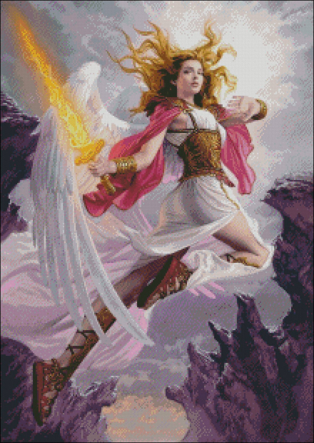 Uriel – Ankicoleman Designs Cross Stitch