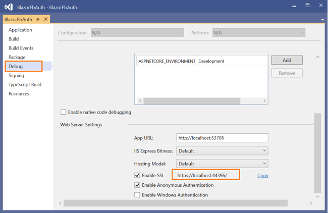 Facebook Authentication And Authorization In Server-Side Blazor App ...