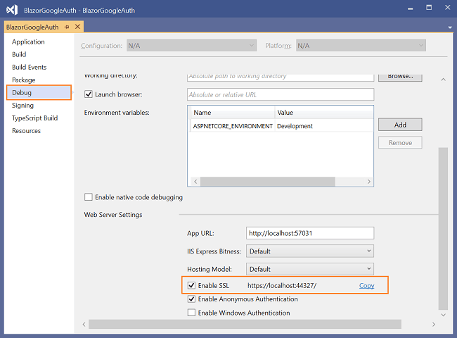 Google Authentication And Authorization In Server-Side Blazor App ...