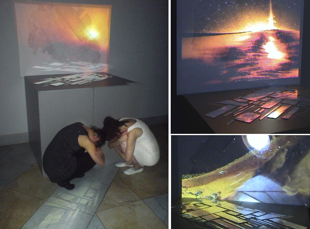 Инсталляция по мотивам Итало Кальвино "Невидимые города"