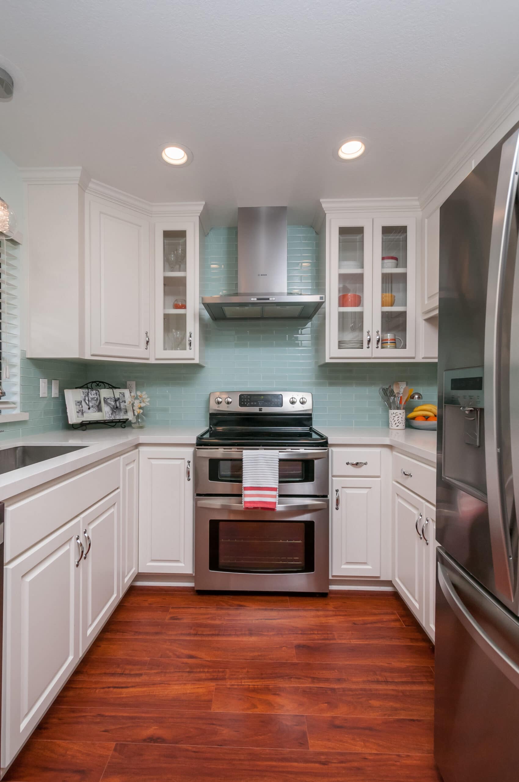 Happiness is a small house with a big kitchen