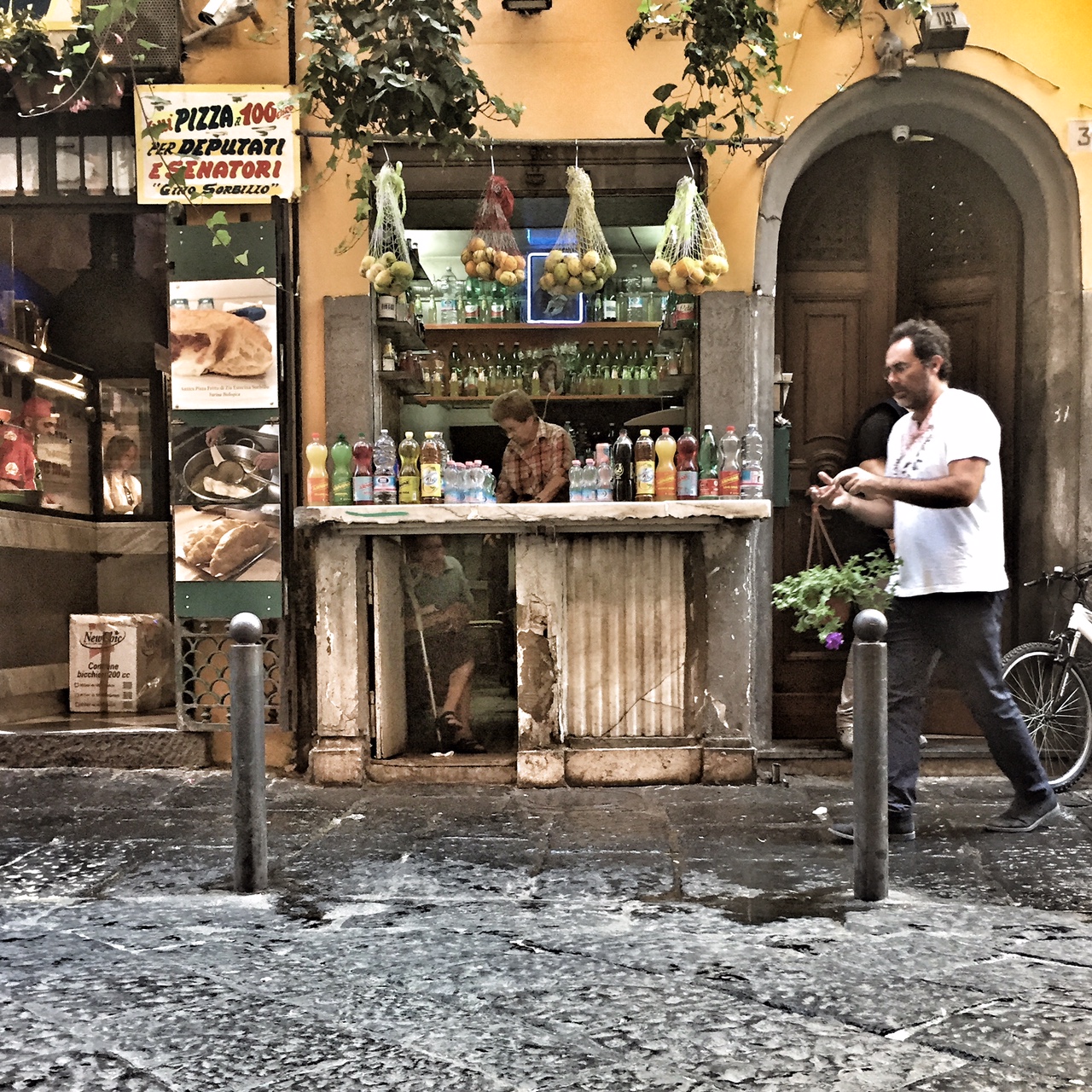 La signora dell'acqua. La vedete? (foto: Anna Luciani)