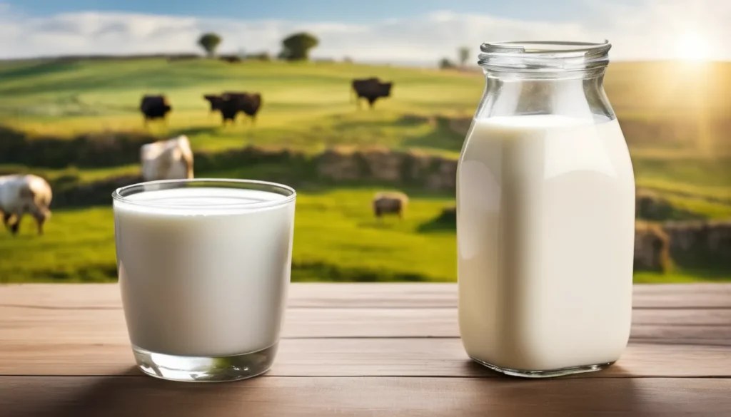 The health benefits of fresh milk & dairy products