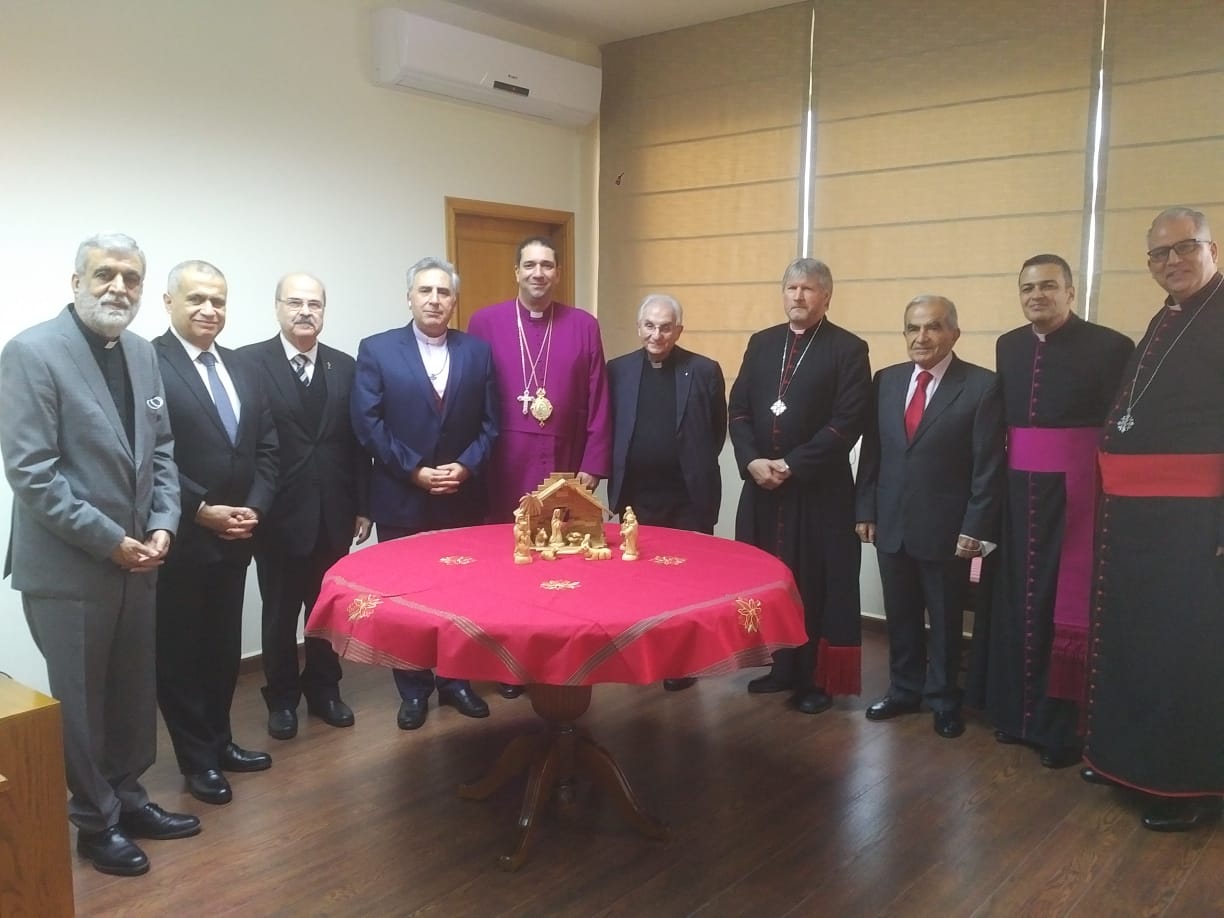 Archbishop Hossam Naoum on his first visit to Lebanon after his inauguration