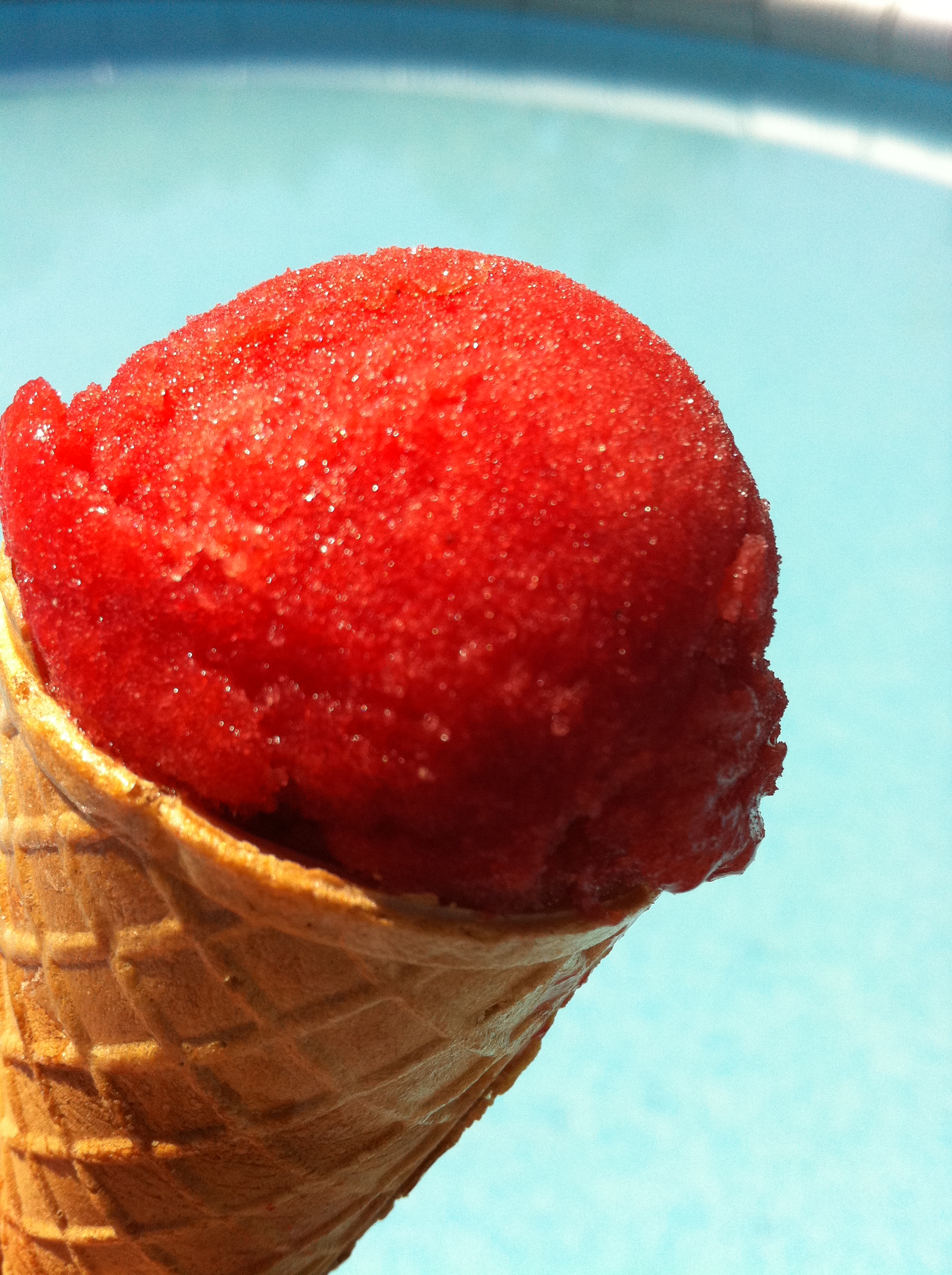 Sorbet à la Fraise
