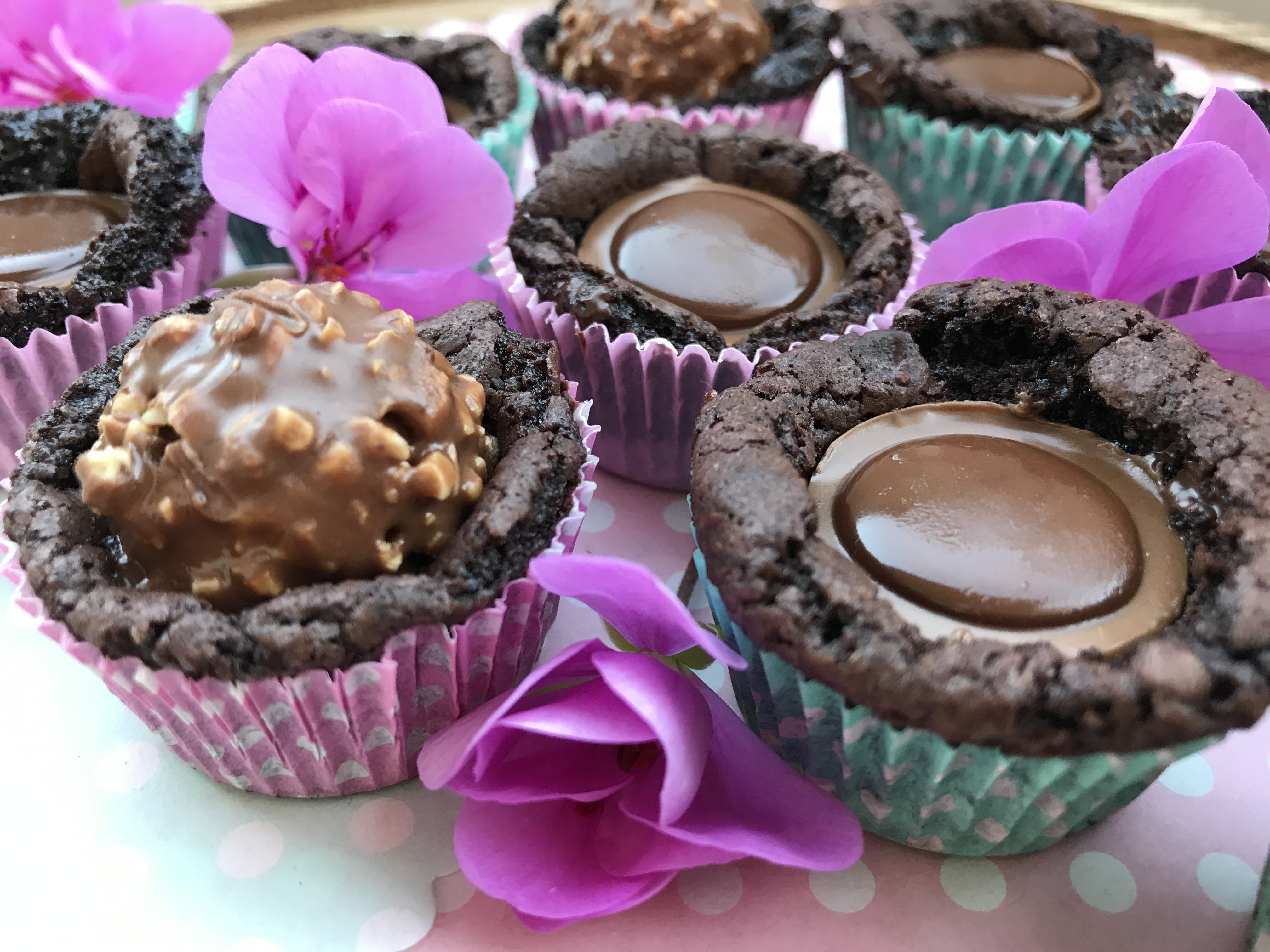 Toffifee Mini-Brownies by Annibackt