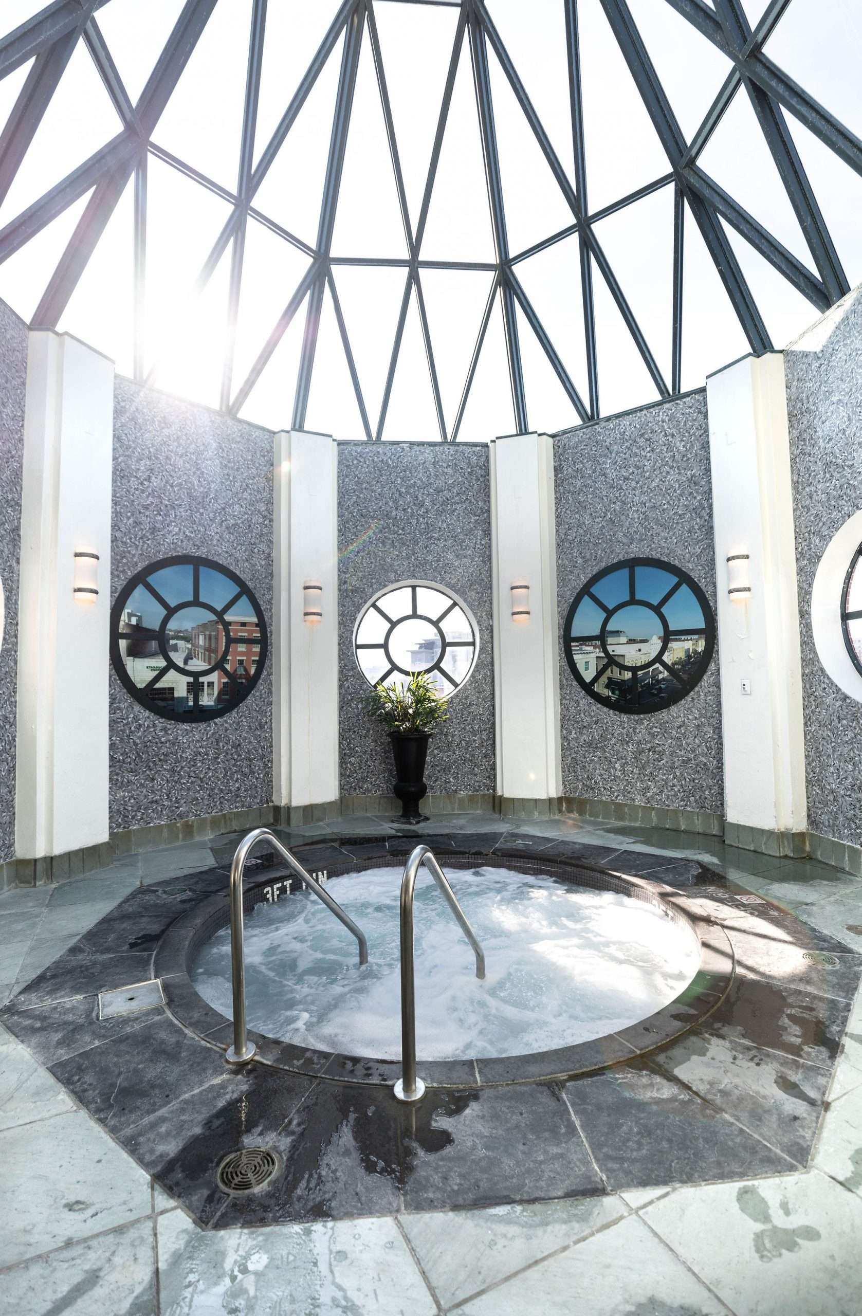Whirlpool at The Spa at Belmond Charleston Place Photographed by Annie Fairfax
