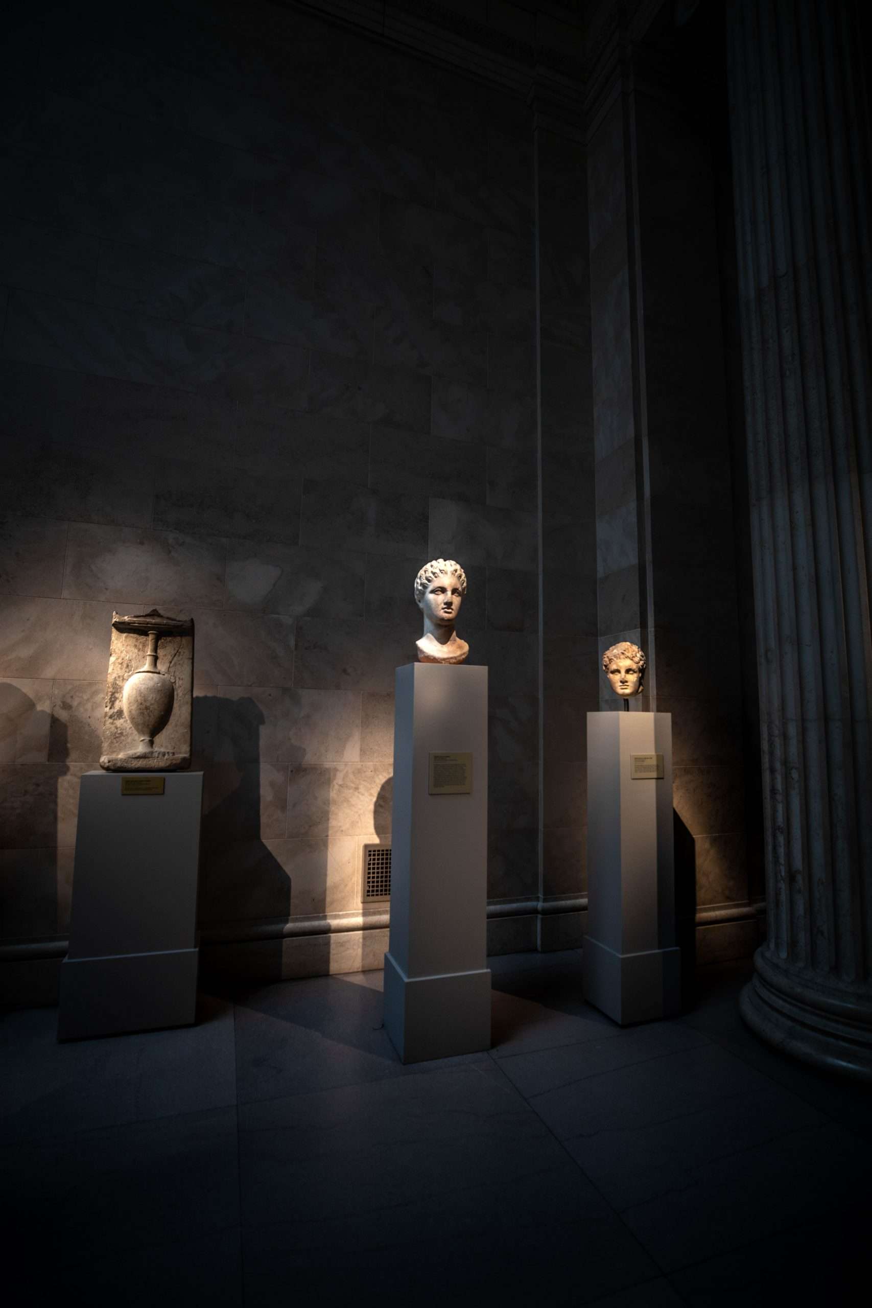 Roman and Greek Statues at The Metropolitan Museum of Art The Met in New York City New York Photographed by Annie Fairfax