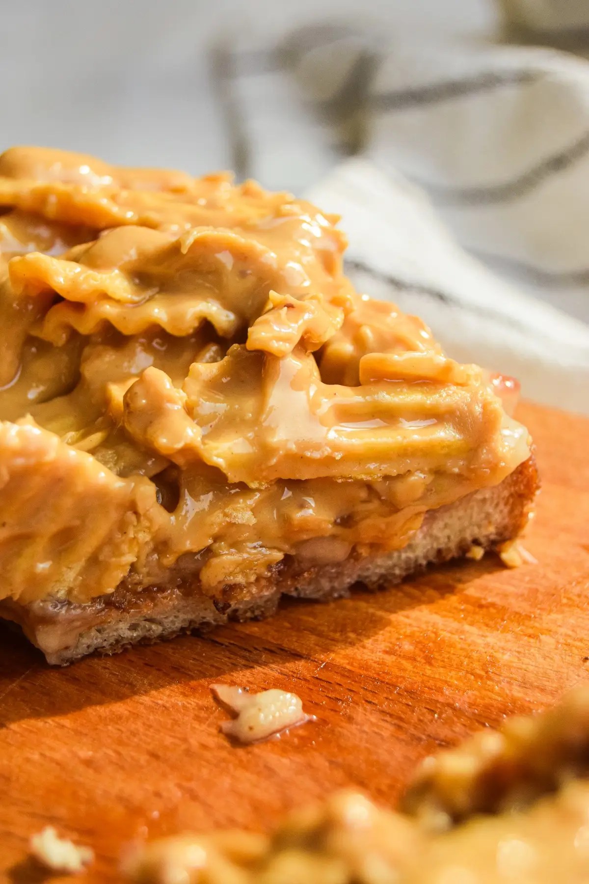 Peanut Butter Jelly Banana Potato Chip Toast