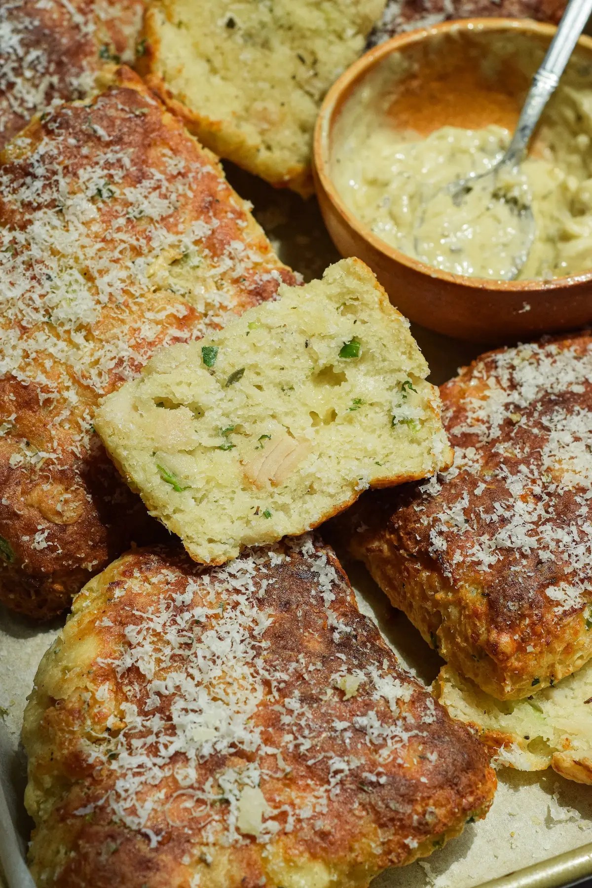 Savory Breakfast Biscuits (High Protein Recipe)