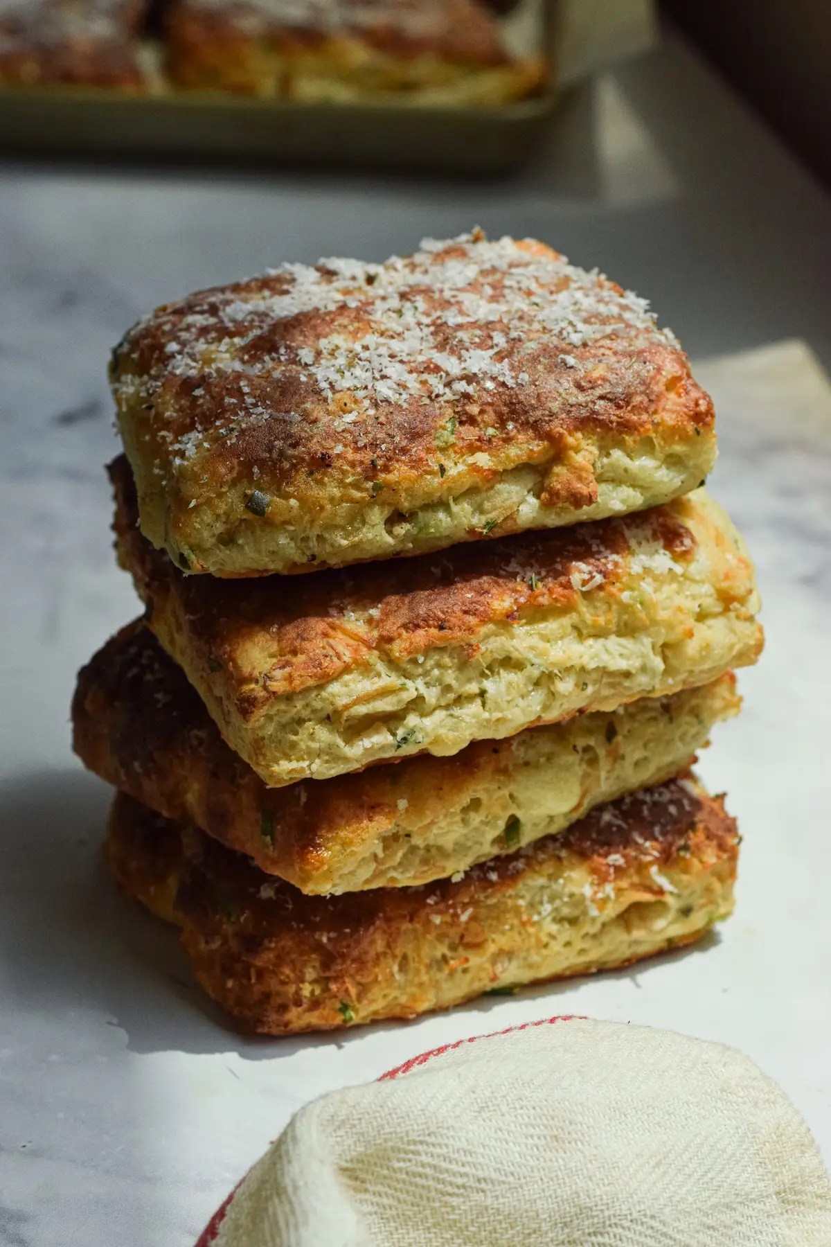 Savory Breakfast Biscuits (High Protein Recipe)