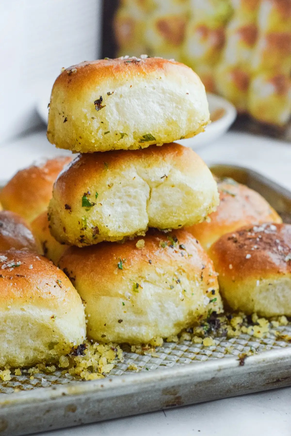 Tear and Share Garlic Bread Inspired by Jamie Oliver's Recipe