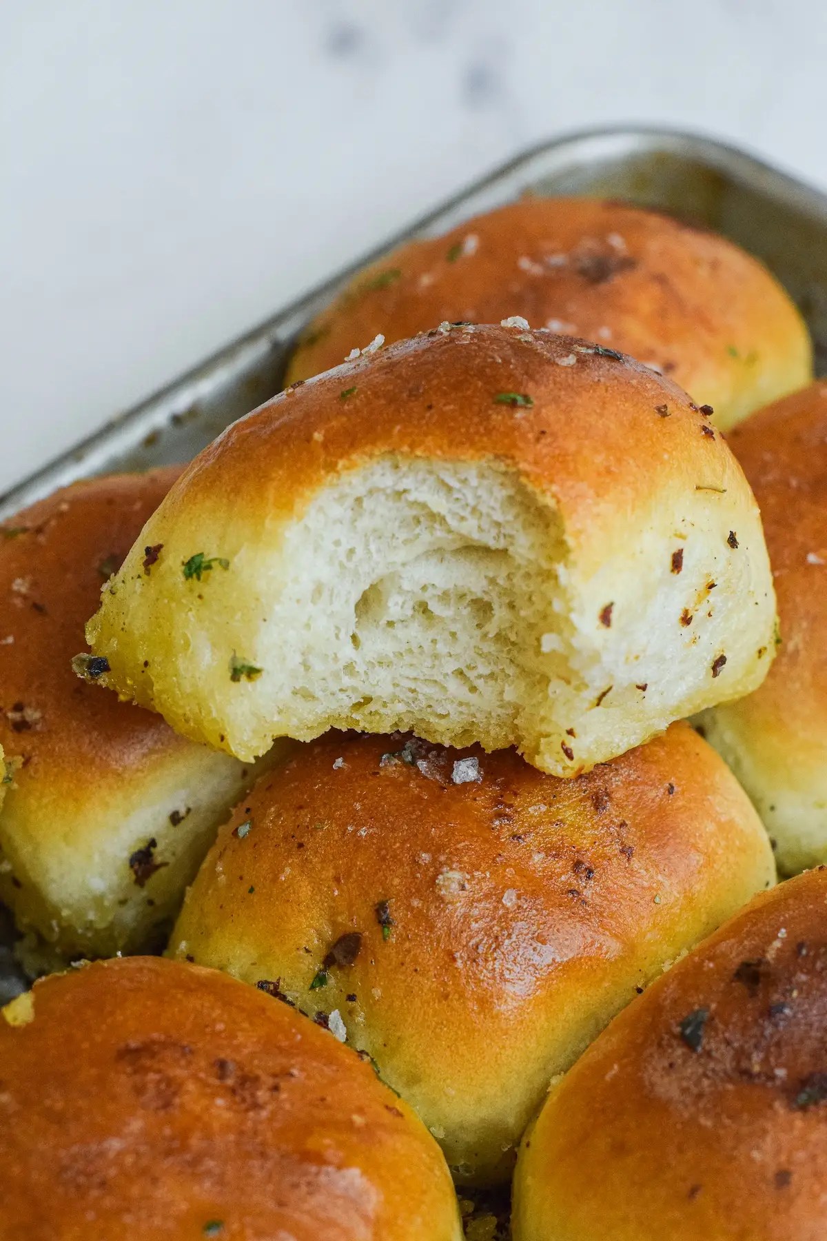 Tear and Share Garlic Bread Inspired by Jamie Oliver's Recipe