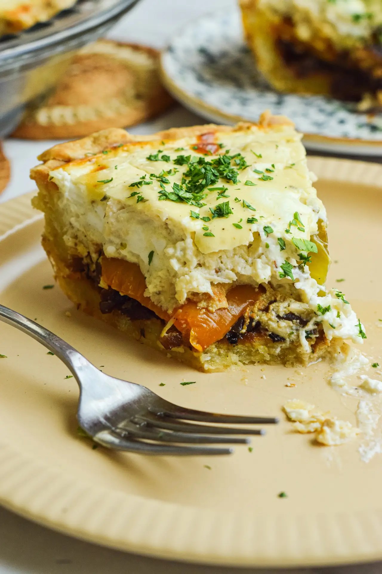 Red Pepper & Goat Cheese Tart By Eric Lanlard Recipe
