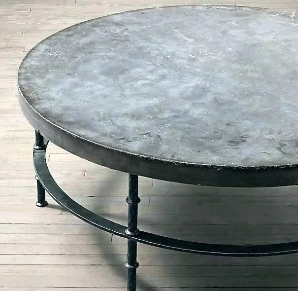 Extra large round coffee table
