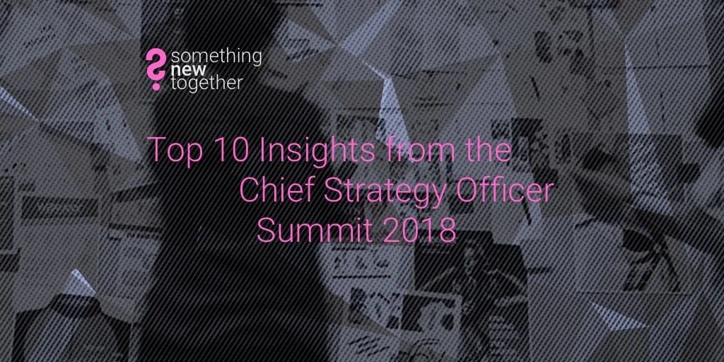 Chief Strategy Officer Summit 2018