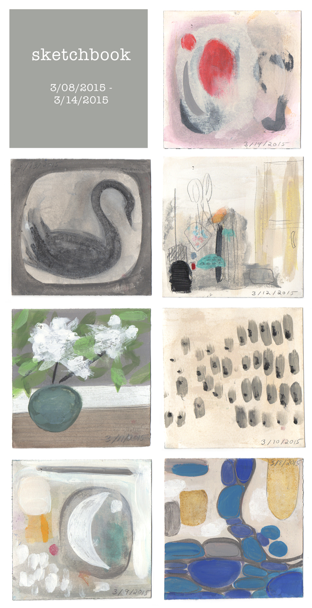 ann wood's daily sketchbook - week 4