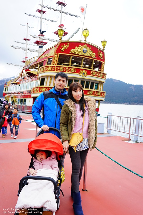 【日本】持箱根周遊券搭海賊船遊蘆之湖 ♥ 桃源台到元箱根港 超美景色媲美歐洲