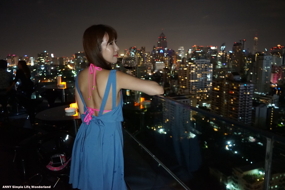 【泰國】曼谷高空酒吧推薦 Long Table ♥ 美食喝酒氣氛佳 泳池夜景超美