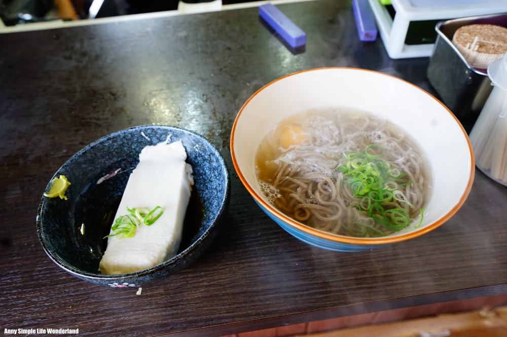 【京阪自由行】嵐山必吃美食 三忠豆腐 ♥ 嵐山老街超人氣湯豆腐&蕎麥麵