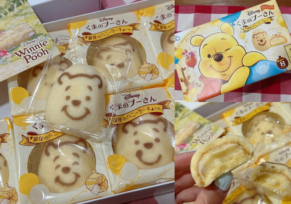 【東京必買甜點】迪士尼必買伴手禮♥東京芭娜娜X迪士尼聯名-小熊維尼蜂蜜蛋糕