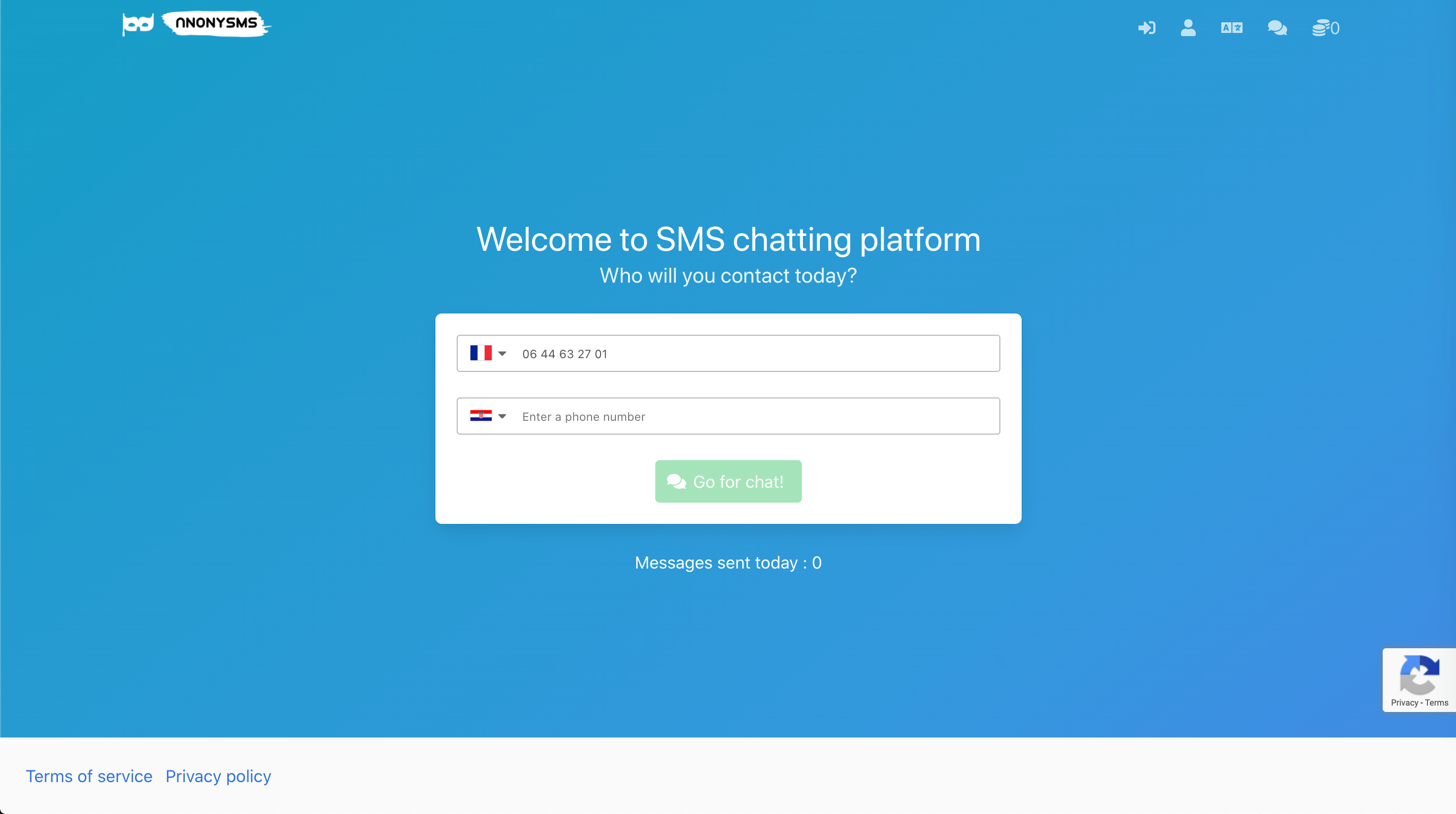 Then paste the copied phone number in the website, app or service asking you for your phone number. Anonysms Send Anonymous Sms Text And See The Reply