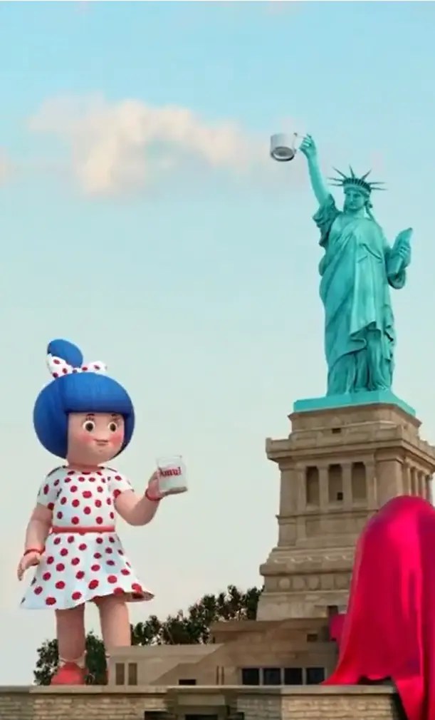 amul 3d ad