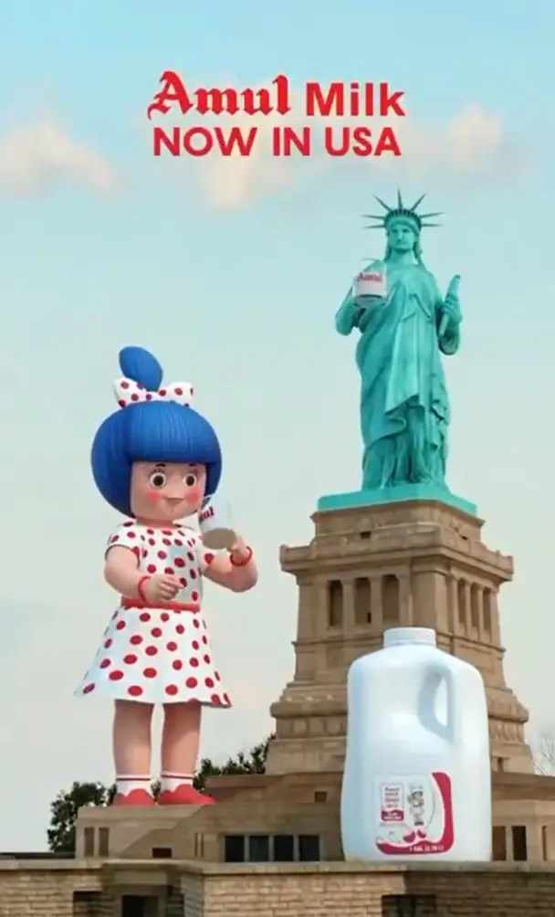 amul milk now in usa
