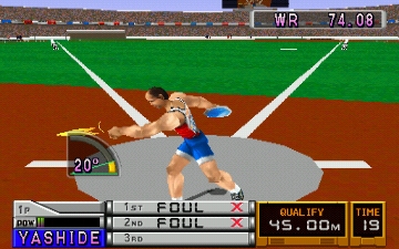 Jeu International Track And Field Pour PlayStation 1 - Édition N°00333, état Correct, Collector