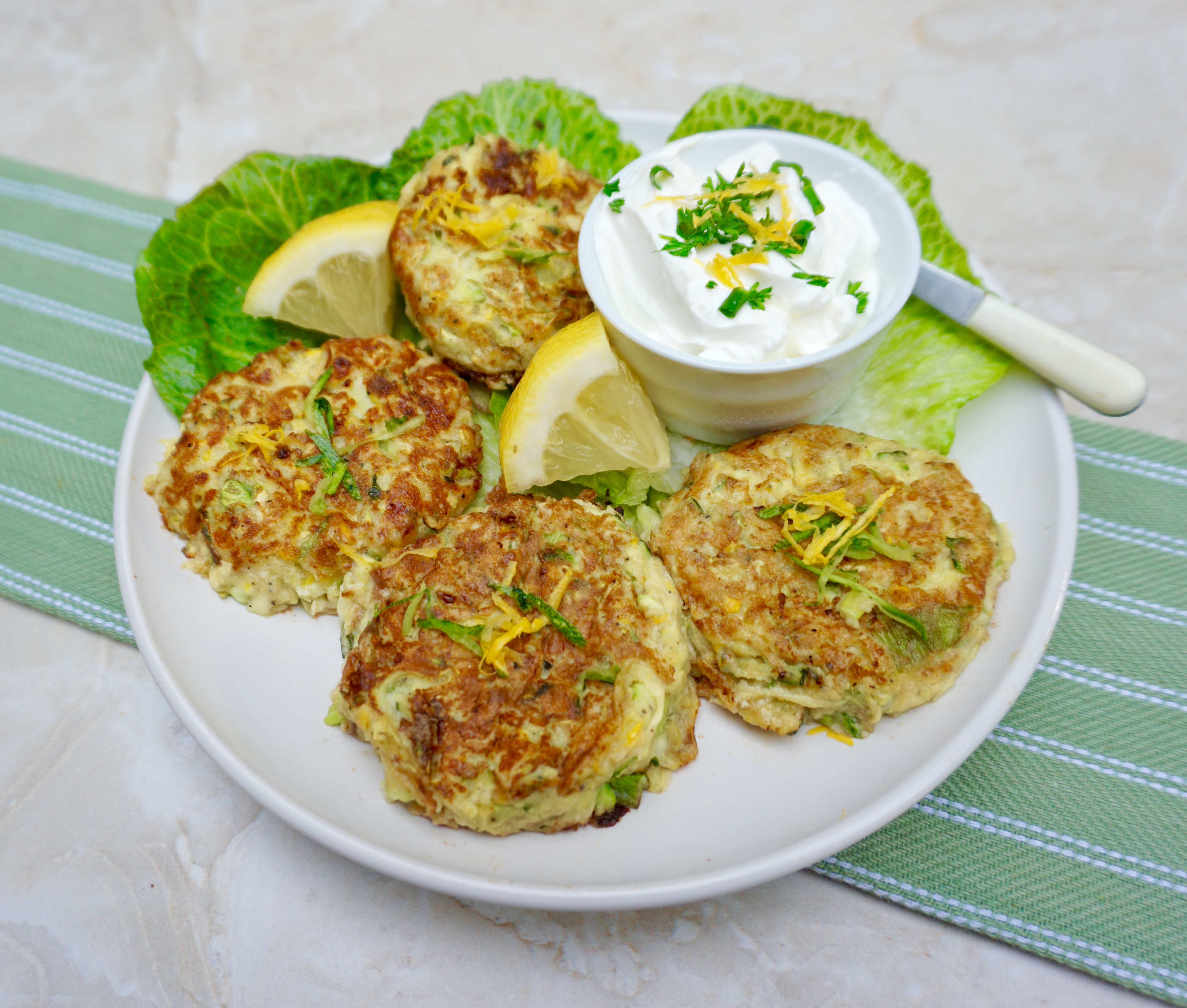 pics Vegan Squash Fritters anothertablespoon