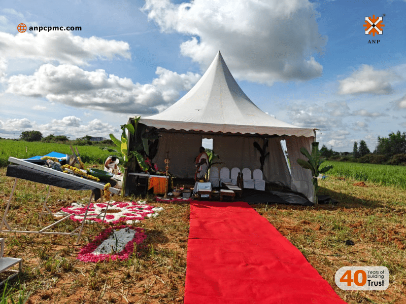 Ground Breaking Ceremony – Factory Building for JJG Aero Private Limited, Doddaballapura