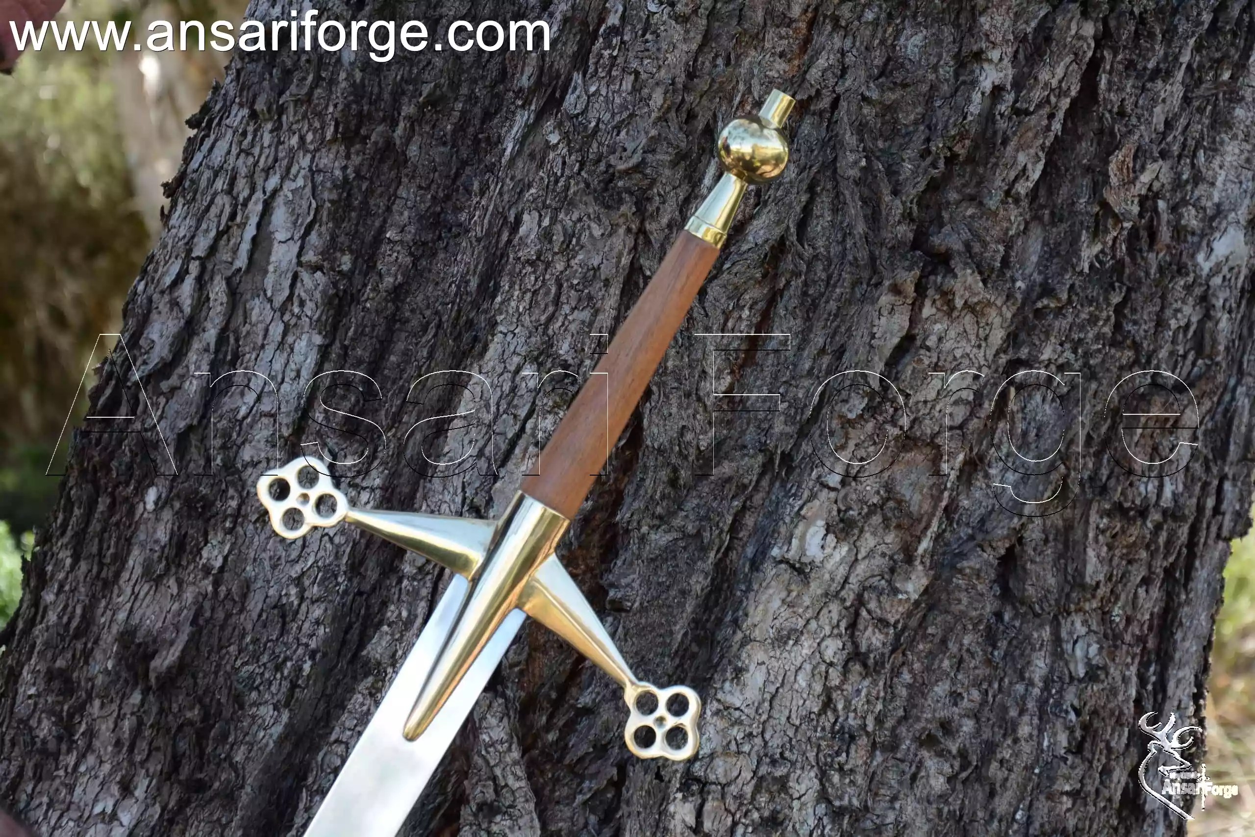 Two-handed Claymore sword replica – 42 inch handcrafted sword.