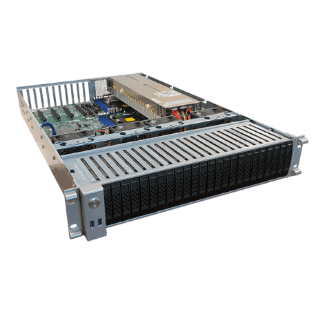 OSS - 2U EOS Server without Bezel Open