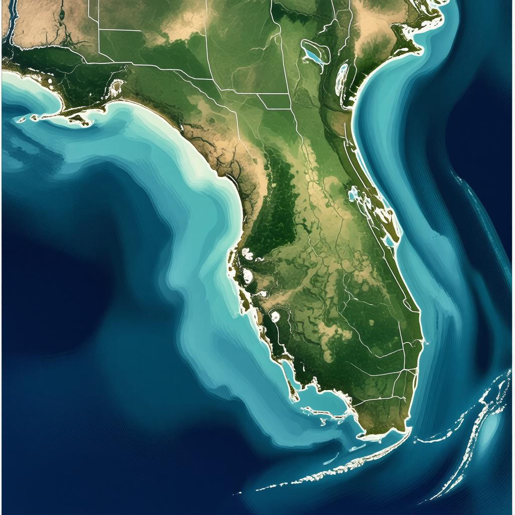 Map Of Florida West Coast Airports Image Title Generate High Resolution 46909 