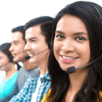 High quality, good english speaking agents. No accent. American accent agent