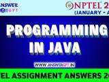 Week 1 12 Nptel Programming In Java Assignment Answers 2024 Answer Gpt