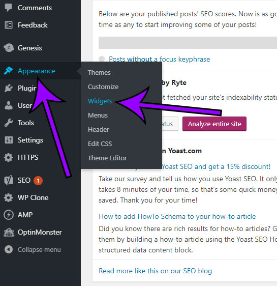 How to Customize Your Sidebar with Live Preview in Wordpress Answer