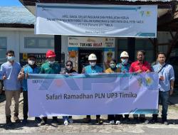 PLN Timika Berbagi Bingkisan Paket Ramadhan