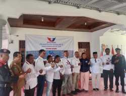 Lantik Pengurus DPRt Distrik Wania, Berikut Pesan Ketua Perindo Mimika
